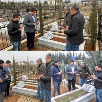 İGC Yönetimi Merhum Gazetecileri Mezarları Başında Andı
